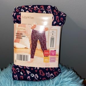 BRAND  NEW GIRLS FLEECE LINED LEGGINGS SMALL 6X! NWT. SMOKE FREE HOME!